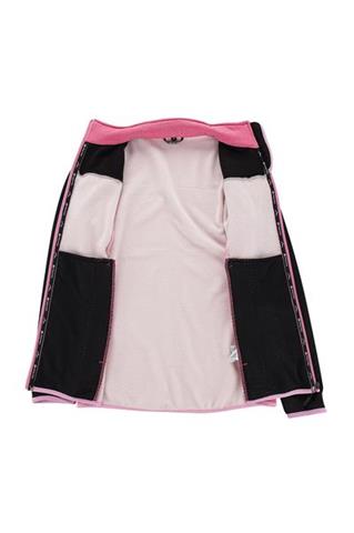 Różowo-granatowa bluza damska ze stójką 58297 - 291051