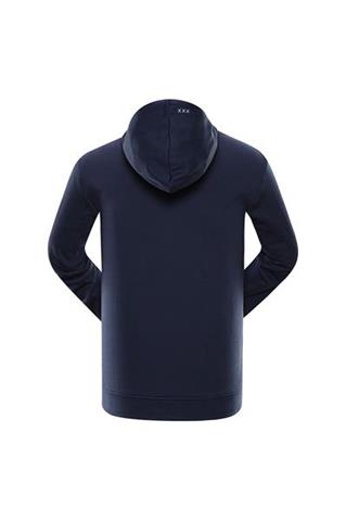 Granatowa bluza męska z kapturem 58407 - 291211