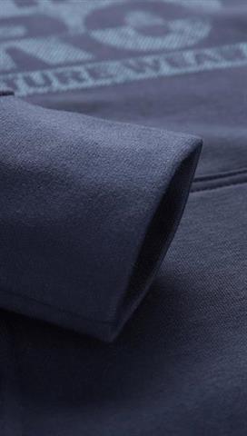 Granatowa bluza męska z kapturem 58407 - 291251