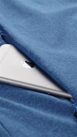 Niebieska bluza męska ProStretch 58388 - 291391