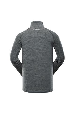 Granatowa bluza męska ze stójką 58358 - 291861