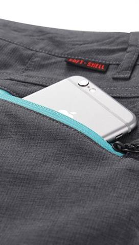 Szare spodnie damskie turystyczne 58315 - 292391