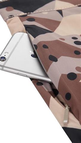 Wielokolorowe spodenki damskie outdoorowe 58317 - 293051