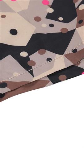 Wielokolorowe spodenki damskie outdoorowe 58317 - 293091