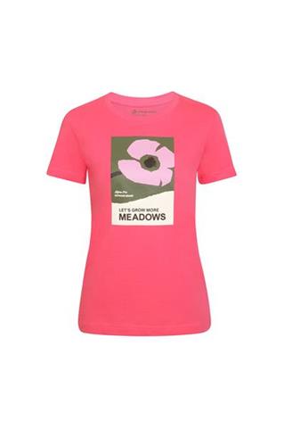Różowy t-shirt damski z krótkim rękawem 58306 - 293961