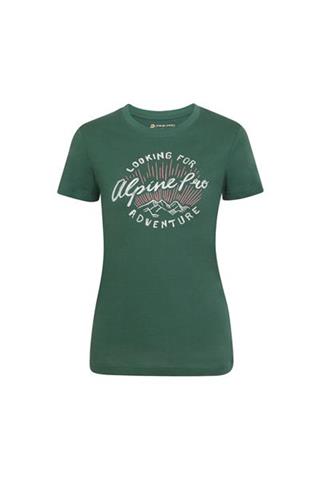 Zielony t-shirt damski z nadrukiem 58307 - 294251