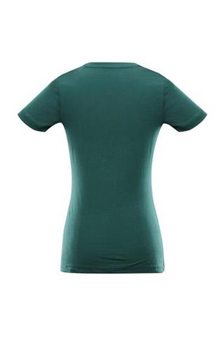 Zielony t-shirt damski z nadrukiem 58307 - 294261