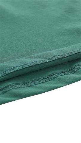 Zielony t-shirt damski z nadrukiem 58307 - 294341