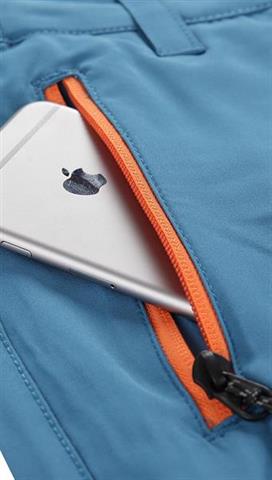 Turkusowe spodenki męskie Cool-Dry 58383 - 294991