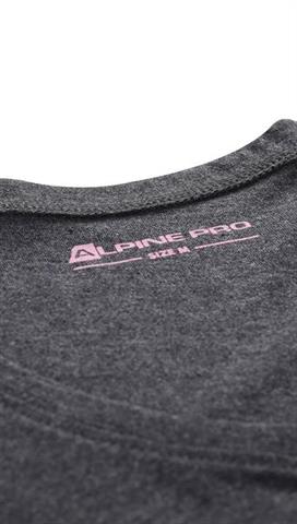 Granatowy t-shirt damski V-neck 58313 - 295551