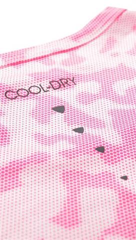 Różowa koszulka treningowa damska 58328 - 295741