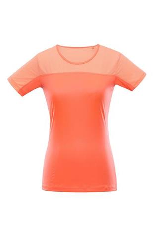 Pomarańczowa koszulka treningowa na ramiączkach 58330 - 295841