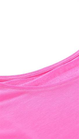 Różowa koszulka treningowa oversize 58332 - 296001