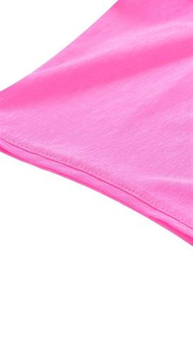 Różowa koszulka treningowa oversize 58332 - 296021