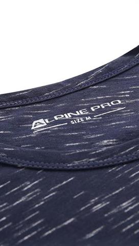 Granatowa koszulka damska z nadrukiem 58347 - 296761