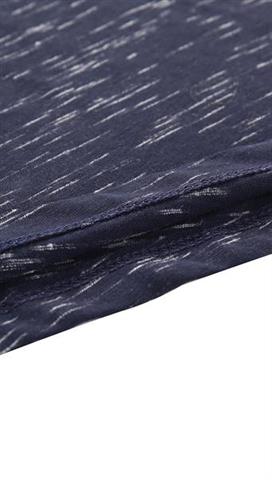 Granatowa koszulka damska z nadrukiem 58347 - 296811