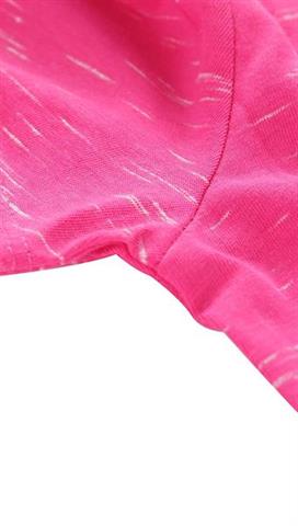 Różowa koszulka damska z nadrukiem 58348 - 296991