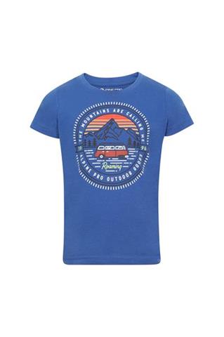 Niebieski t-shirt dziecięcy 58428 - 297171