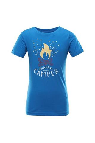 Niebieski t-shirt dziecięcy z nadrukiem 58433 - 297881