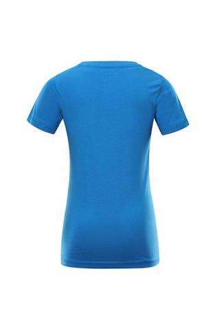 Niebieski t-shirt dziecięcy z nadrukiem 58433 - 297901