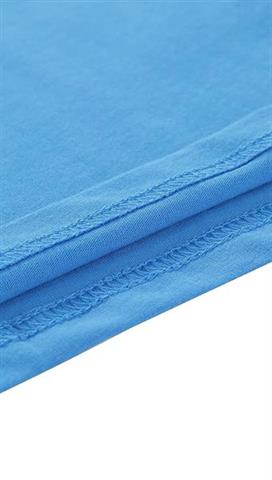 Niebieski t-shirt dziecięcy z nadrukiem 58433 - 297961