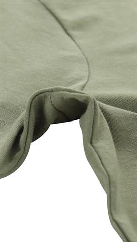 Oliwkowy t-shirt męski z nadrukiem 58366 - 298611