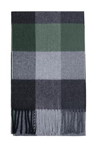 Męski szal w kratę 72768 - 29901