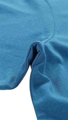 Niebieski t-shirt męski z nadrukiem 58368 - 299011