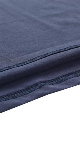 Granatowy t-shirt męski 58369 - 299231