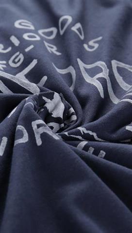 Granatowy t-shirt męski 58369 - 299261