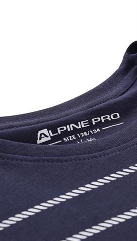 Granatowy t-shirt dziecięcy w marynarskim stylu 58454 - 299321