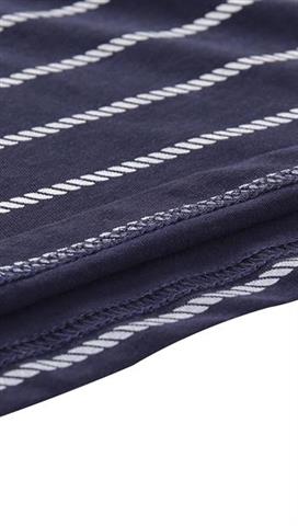 Granatowy t-shirt dziecięcy w marynarskim stylu 58454 - 299361