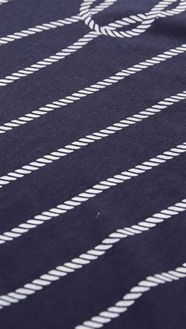 Granatowy t-shirt dziecięcy w marynarskim stylu 58454 - 299381