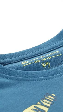 T-shirt dziecięcy w morskim odcieniu 58456 - 299631