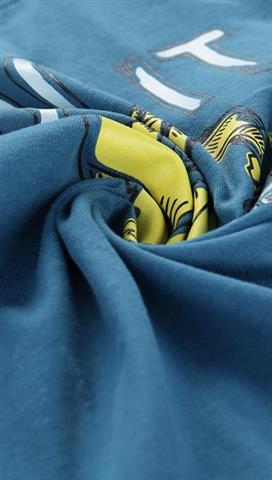 T-shirt dziecięcy w morskim odcieniu 58456 - 299671