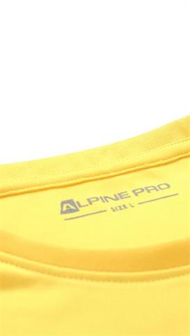 Żółta koszulka męska Cool-Dry 58374 - 300111