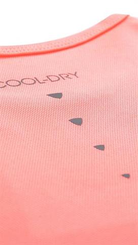 Koralowy dziecięcy t-shirt Cool-Dry 58442 - 300141