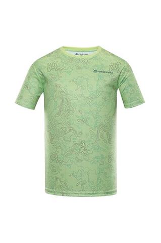 Zielona koszulka męska Cool-Dry 58376 - 300311