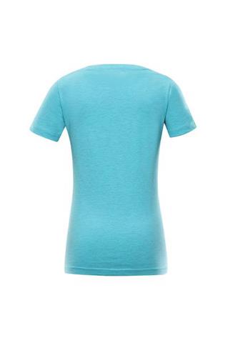 Turkusowy t-shirt dziecięcy z nadrukiem 58424 - 300351