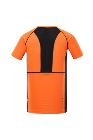 Pomarańczowa koszulka męska treningowa 58389 - 301521