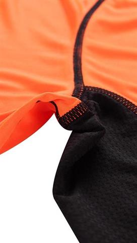 Pomarańczowa koszulka męska treningowa 58389 - 301581