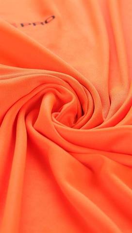 Pomarańczowa koszulka męska treningowa 58389 - 301631