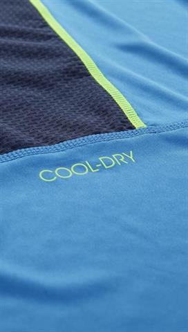 Niebieski t-shirt męski Cool-Dry 58391 - 301891