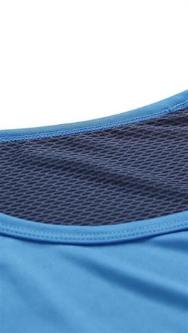 Niebieski t-shirt męski Cool-Dry 58391 - 301931