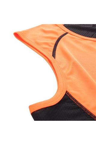 Pomarańczowa koszulka męska treningowa 58397 - 302331