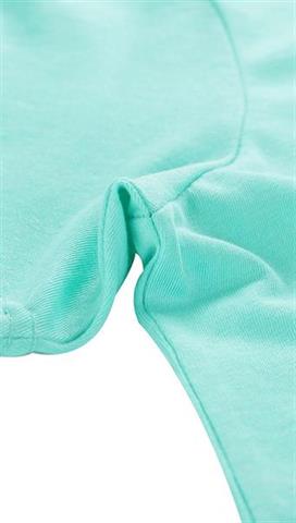 T-shirt męski w seledynowym odcieniu 58410 - 302731