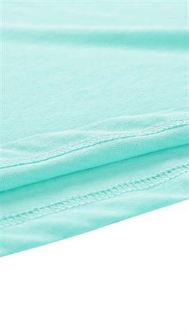 T-shirt męski w seledynowym odcieniu 58410 - 302741