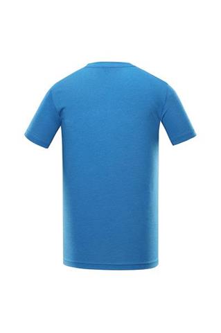 Niebieski t-shirt męski 58411 - 302781