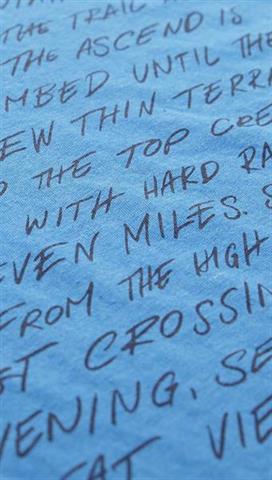 Niebieski t-shirt męski 58411 - 302791