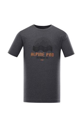 Grafitowy t-shirt męski 58412 - 302851